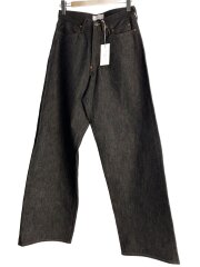24ss/MODERN WIDE DENIM TROUSERS/デニム/NVY/無地/MODERN002