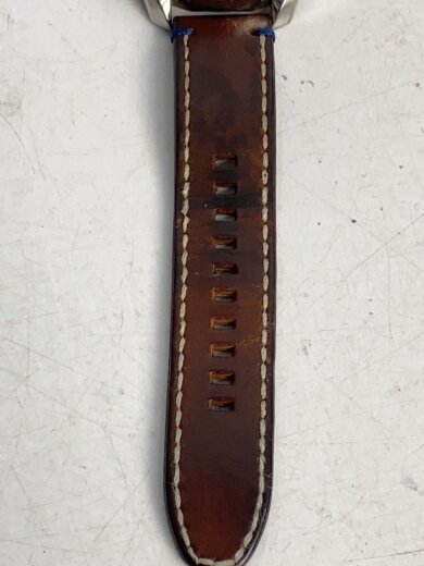 商品画像：クォーツ腕時計/アナログ/レザー/NVY/BRW/DZ-4470// 5