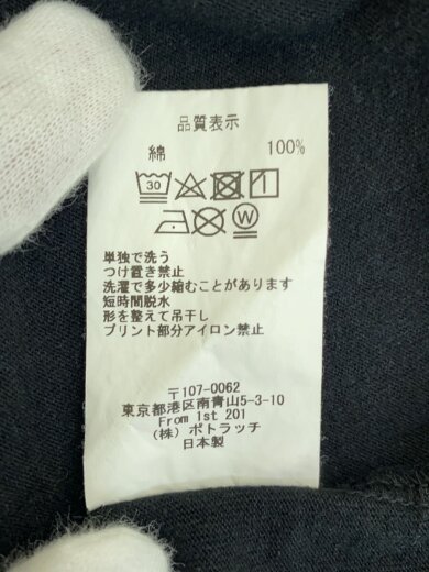 商品画像：Tシャツ/M/コットン/BLK// 5