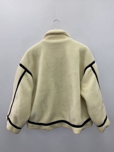 商品画像：フリースジャケット/M/ポリエステル/CRM/無地 2