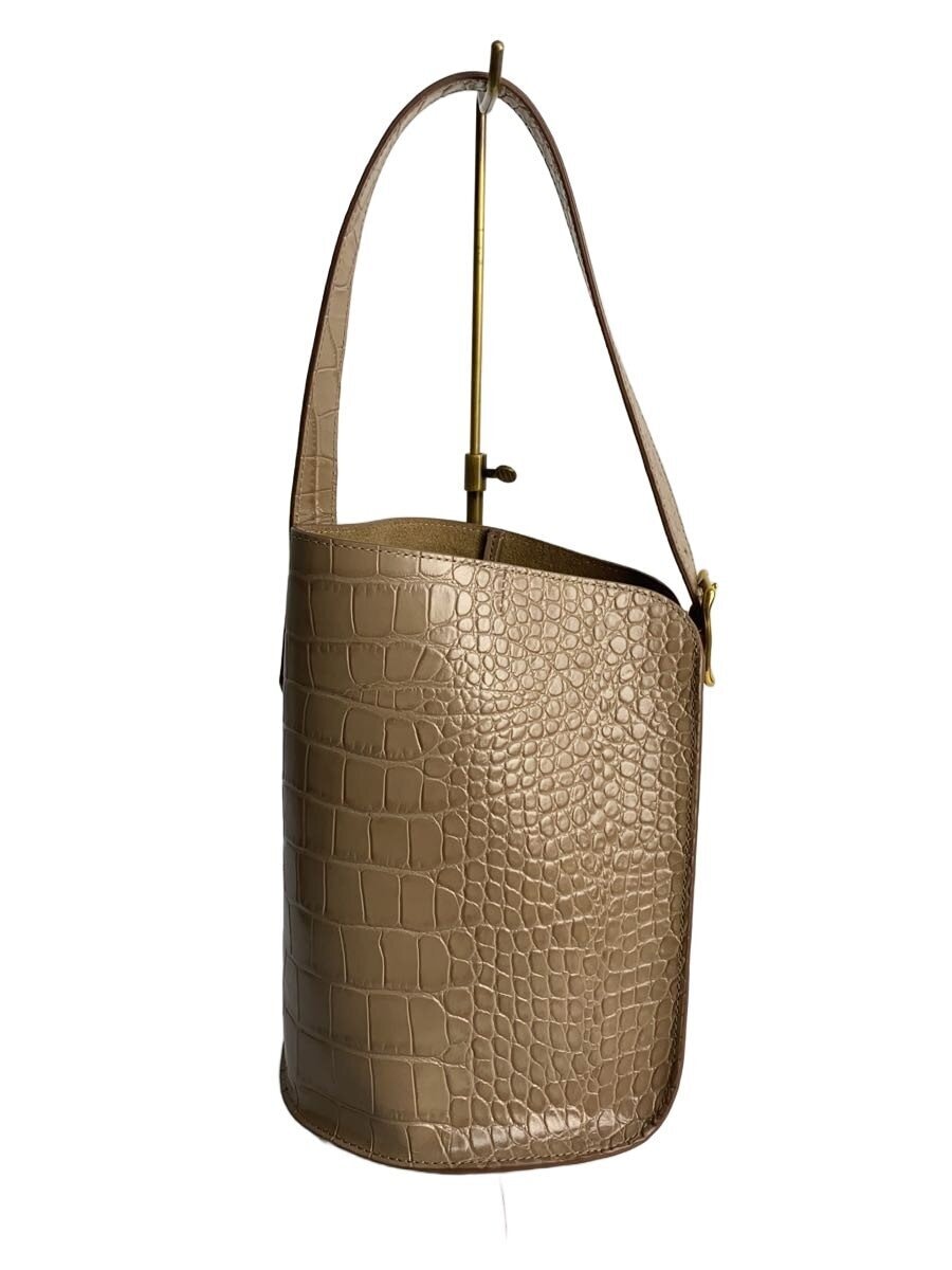 J&M DAVIDSON / MINI QUIVER BUCKET/ハンドバッグ/レザー/BEG/アニマル