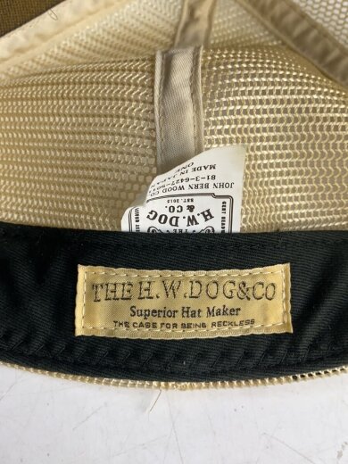 画像：THE H.W.DOG&CO.22SS/MESH CAP/KHK/メンズ/D-006835