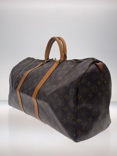 商品画像：キーポル50_モノグラム・キャンバス/PVC/BRW 2