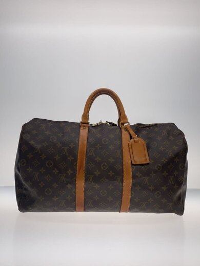 商品画像：キーポル50_モノグラム・キャンバス/PVC/BRW 3