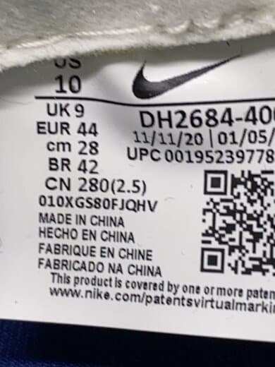 画像：NIKELD WAFFLE/SF_LD ワッフル サカイXフラグメントデザイン/28cm/NVY5