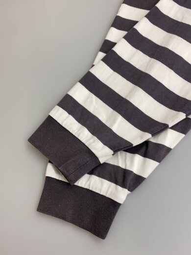 商品画像：Border L/S Pocket Tee/1/コットン/GRY/ボーダー/GU211-70147B 5