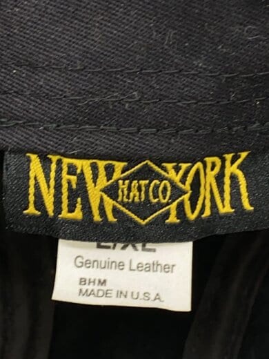 商品画像：ハンチング/--/レザー/BLK/メンズ 5