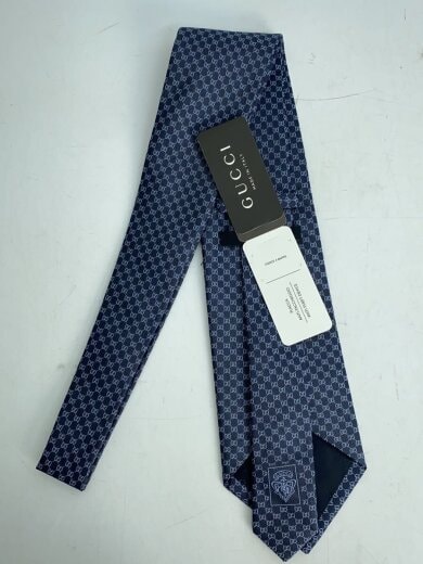 商品画像：ネクタイ/シルク/NVY/総柄/メンズ/499695 2