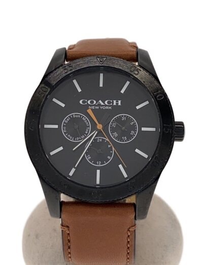 商品画像：クォーツ腕時計/アナログ/BLK/BLK 1