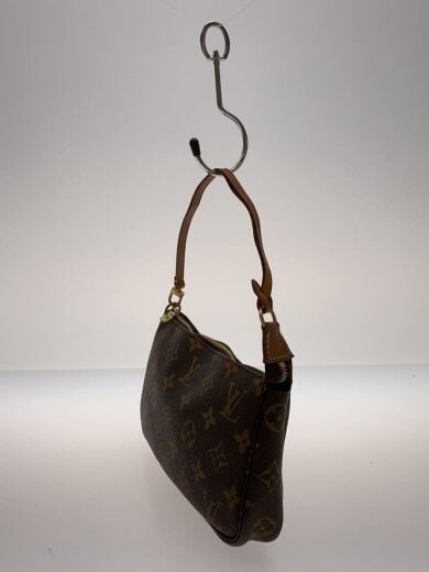 商品画像：1)ポシェット・アクセソワール_モノグラム・キャンバス/PVC/BRW 2