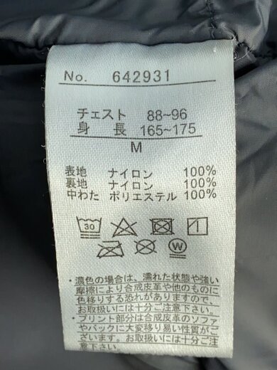 商品画像：ジャケット/M/ナイロン/BLK/642931 4