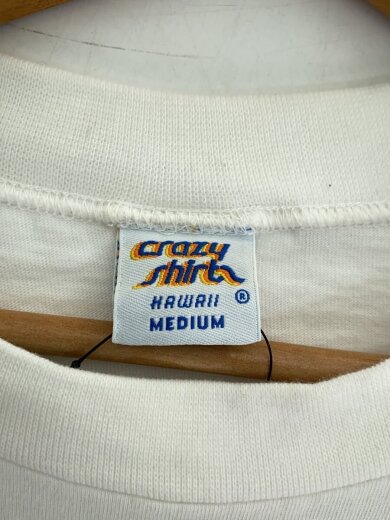 商品画像：CRAZY SHIRT/Tシャツ/M/コットン/WHT// 3