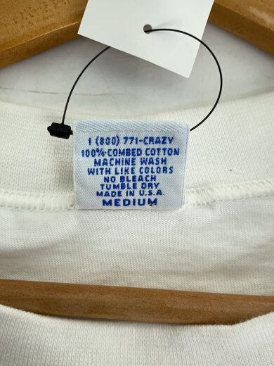 商品画像：CRAZY SHIRT/Tシャツ/M/コットン/WHT// 4