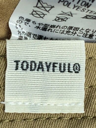 商品画像：キャップ/FREE/コットン/BRW/無地/レディース/12411023 5