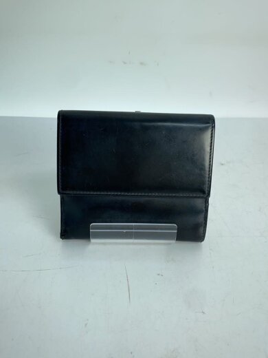 商品画像：2つ折り財布/レザー/BLK/メンズ/035・0416・2166 2