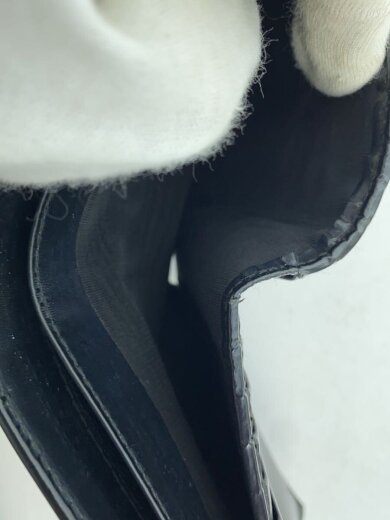 商品画像：2つ折り財布/レザー/BLK/メンズ/035・0416・2166 6