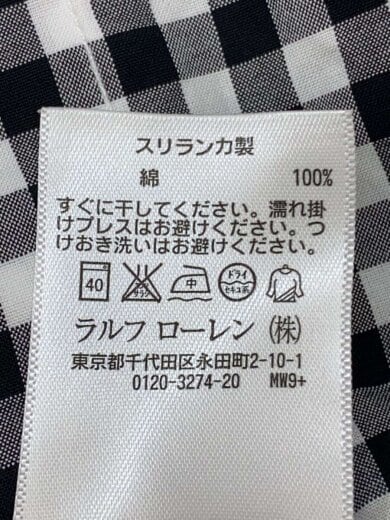 商品画像：半袖シャツ/M/コットン/GRY/チェック 4