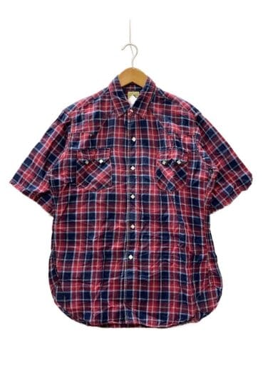 画像：WAREHOUSE半袖シャツ/40/--/チェック1