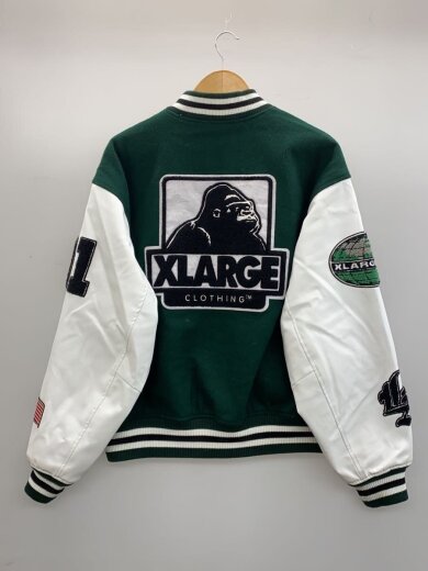 商品画像：22AW/OG LOGO VARSITY JACKET/M/ウール/GRN/101224021007 2