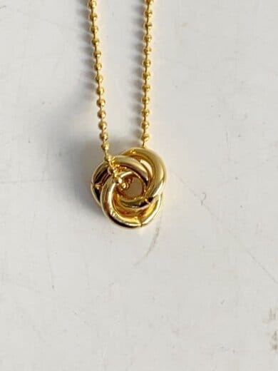 商品画像：ネックレス/SV925/GLD/トップ有/レディース 5