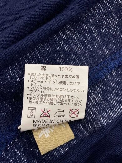 商品画像：Tシャツ/M/コットン/NVY// 4