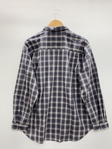 商品画像：長袖シャツ/40/コットン/GRY/チェック/TY62-120-01/DT-B0398// 2