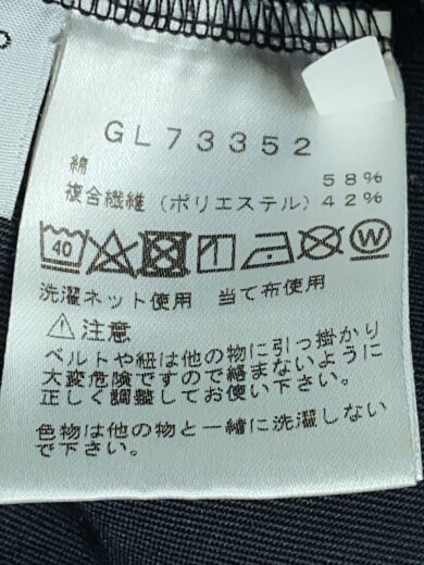 商品画像：ワイドパンツ/1/コットン/BLK/無地// 6