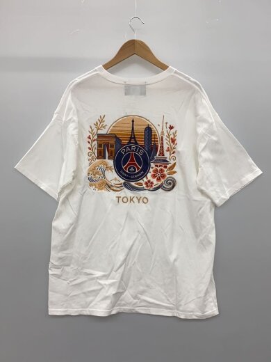 商品画像：Tシャツ/L/コットン/WHT/25-071-340-0031-1-0// 2