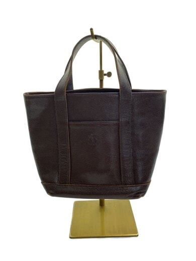 商品画像：トートバッグ/レザー/BRW/無地/54222305213 1