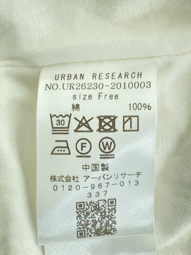 商品画像：長袖ブラウス/FREE/コットン/WHT/無地/ur26230-2010003 4