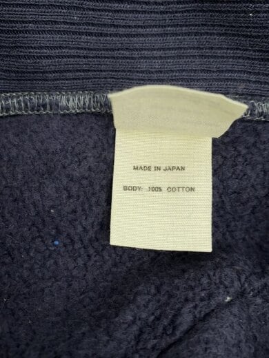 商品画像：ジップパーカー/38/コットン/NVY/無地 6