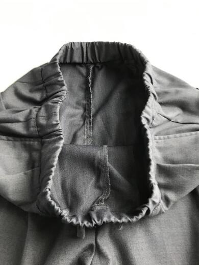 画像：SHIPS JET BLUETRイージーワイドパンツ/S/ポリエステル/GRY/123-51-00395