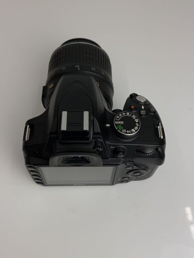 商品画像：デジタル一眼カメラ D3200 18-55 VR レンズキット [ブラック] 3