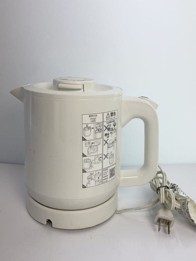 商品画像：電気ポット・電気ケトル 蒸気レス わく子 PCJ-H080-W [ホワイト]// 3