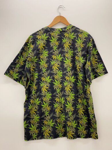 商品画像：23AW/LEAF S/S T-SHIRTTシャツ/L/コットン/BLK/総柄 2