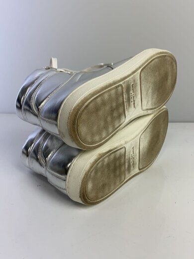 商品画像：ハイカットスニーカー/41/SLV/PVC/418026 4