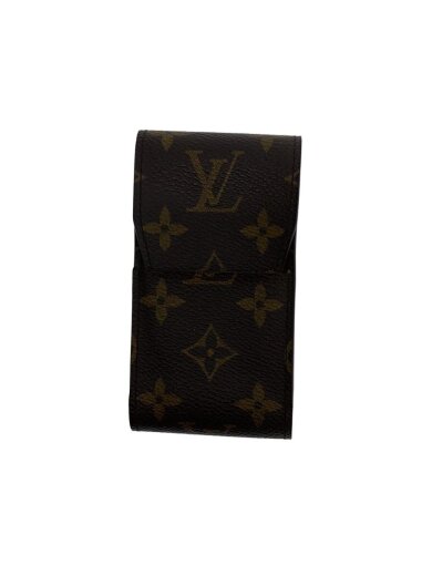 商品画像：エテュイ・シガレット_モノグラム・キャンバス/--/BRW/総柄/レディース 1