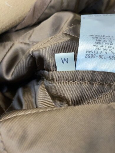 商品画像：ダッフルコート/M/ポリエステル/BEG/無地/1625-139-3652 4