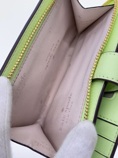 商品画像：2つ折り財布/レザー/GRN/無地/メンズ/KH615 5