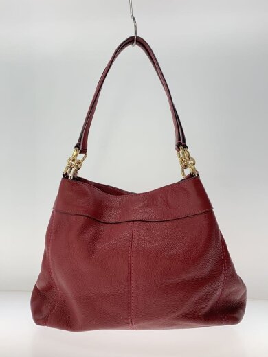 商品画像：トートバッグ/レザー/RED/無地/F23997 3