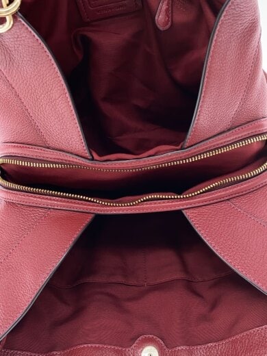 商品画像：トートバッグ/レザー/RED/無地/F23997 6