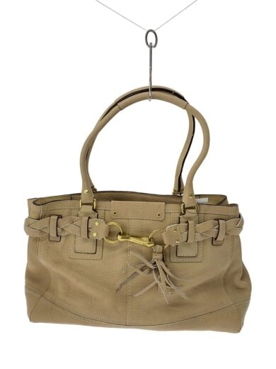 商品画像：トートバッグ/レザー/BEG/無地/10529 1