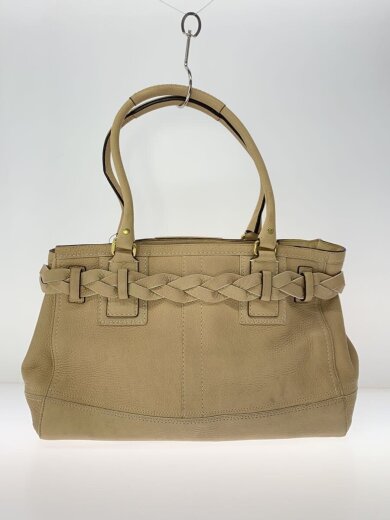 商品画像：トートバッグ/レザー/BEG/無地/10529 3