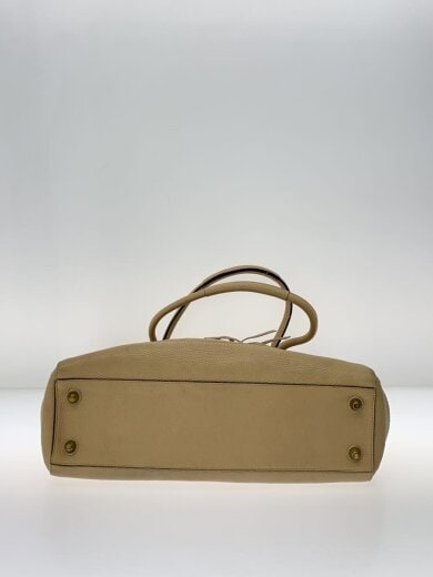 商品画像：トートバッグ/レザー/BEG/無地/10529 4