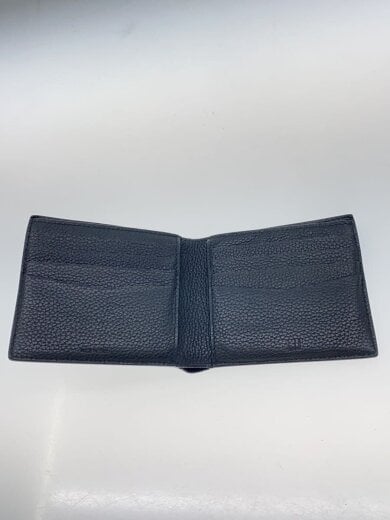 商品画像：2つ折り財布/レザー/BLK/メンズ 4