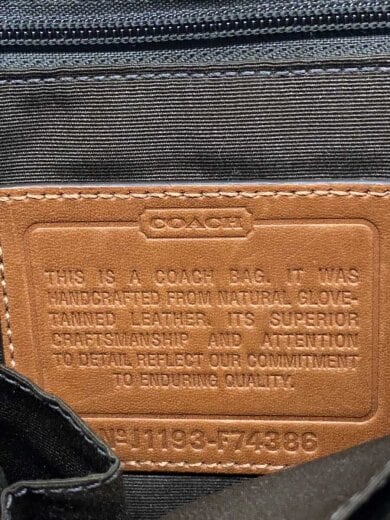 商品画像：ショルダーバッグ/レザー/BRW/F74386 5