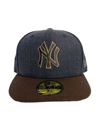 商品画像：キャップ/7 3/4/アクリル/NVY/無地/メンズ/14860730 1