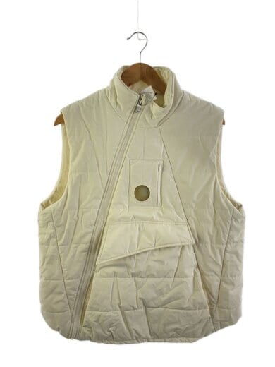 商品画像：ファンネルジレ/L/コットン/WHT 1