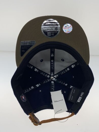 商品画像：キャップ/--/ウール/NVY/メンズ/NY 4