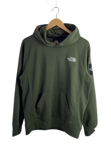 商品画像：SQUARE LOGO HOODIE/M/ポリエステル/KHK/無地 1